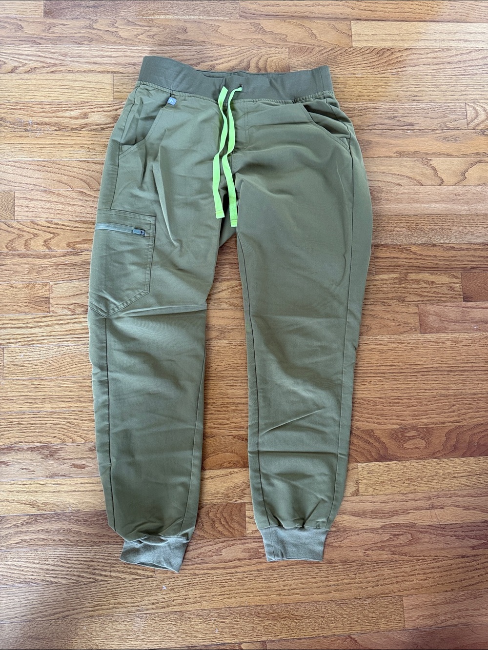Olive Green FIGS Zamora jogger